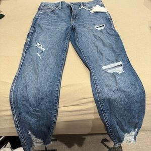 Good American Good Curve Skinny Crop Jeans